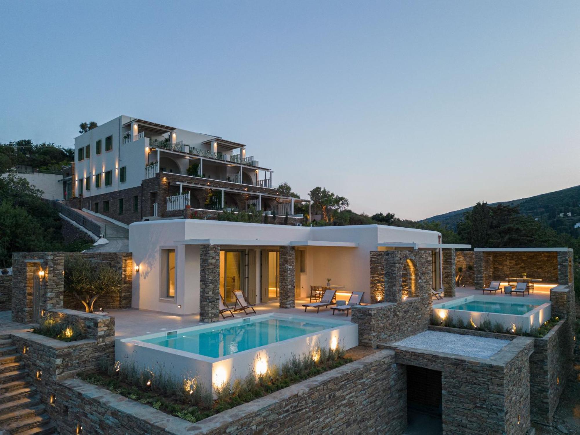 Casa Di Fiori Andros Suites Andros Town Quarto foto