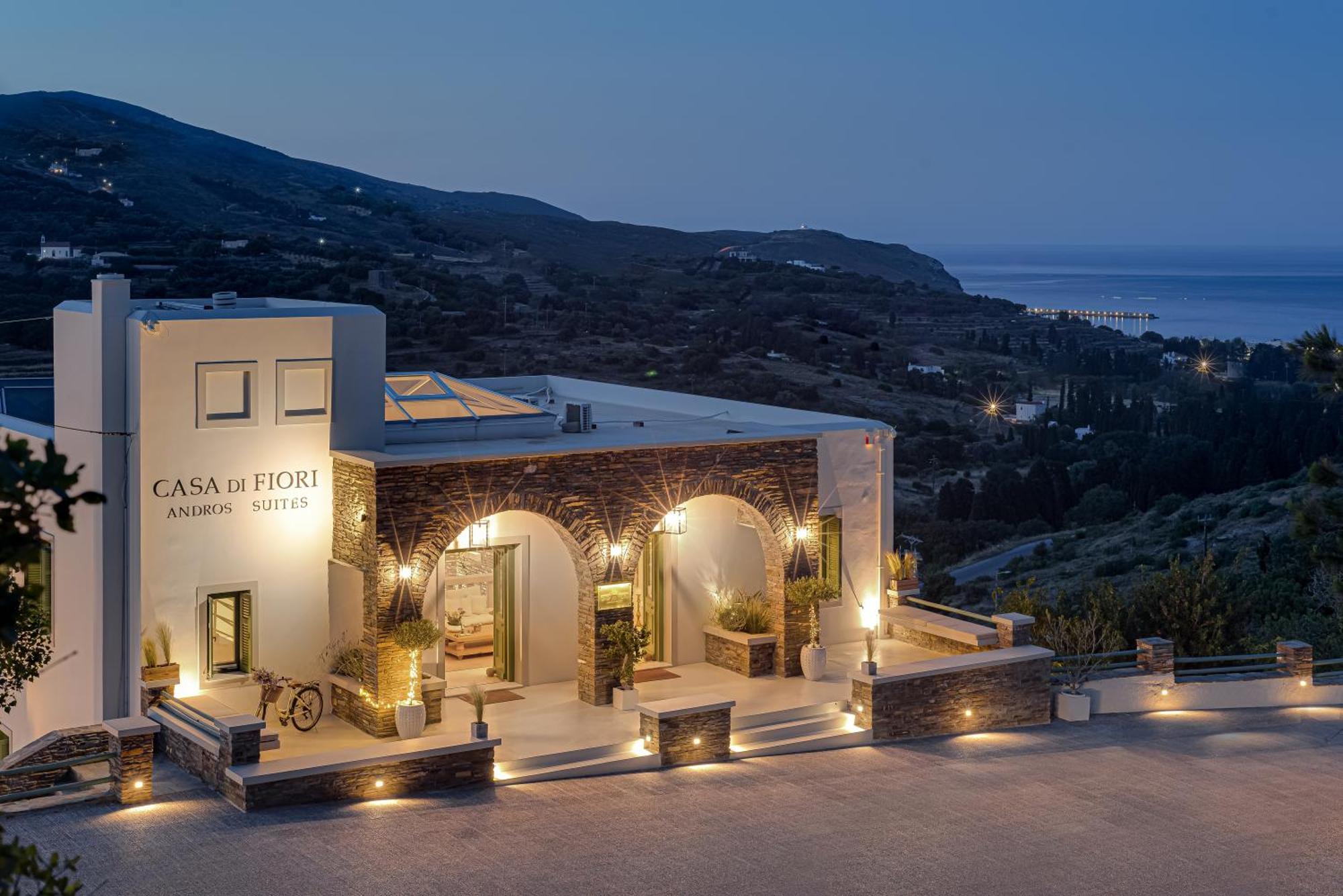 Casa Di Fiori Andros Suites Andros Town Quarto foto